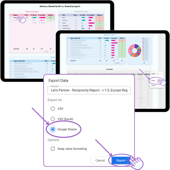 &quot;Agent Reciprocity Report&quot; product